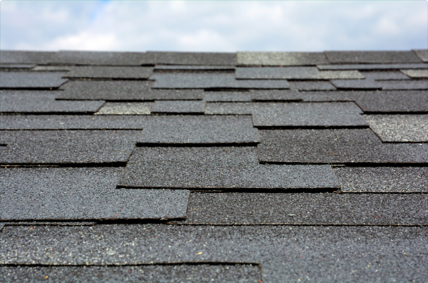 Clean closeup of roof shingles, Residential Roof Cleaning - Residential Roof Washing in Maryland