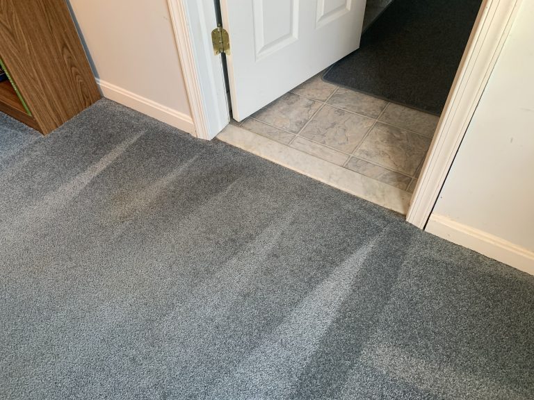 clean carpet entry