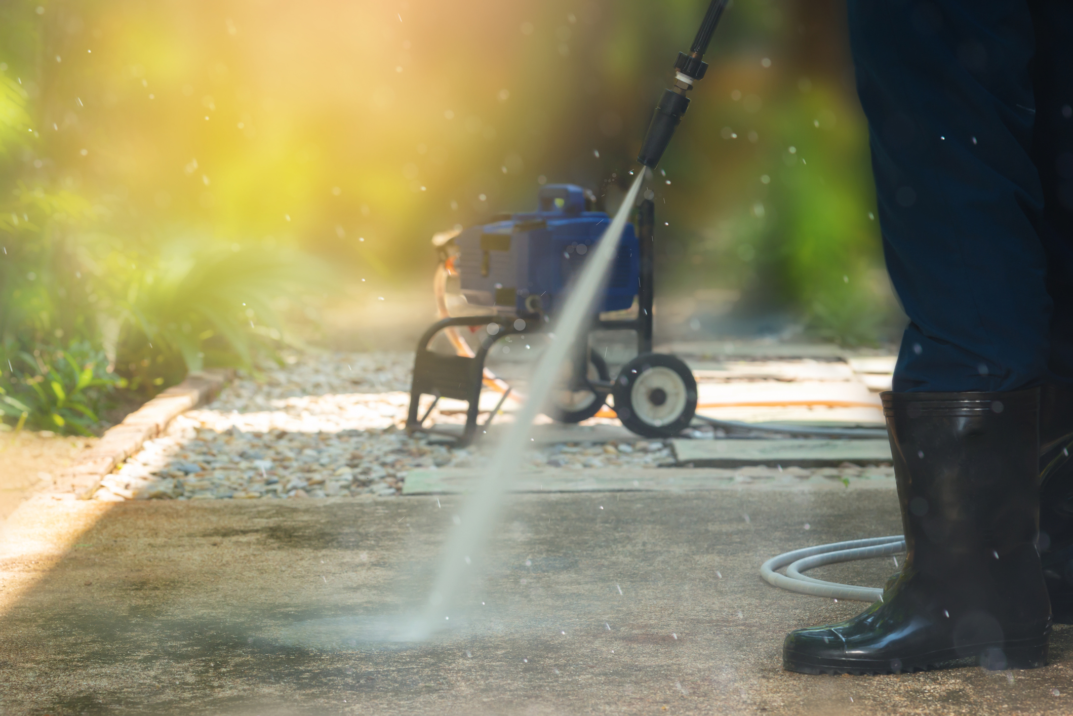 Power Washing Driveways How To Pressure Wash a Driveway