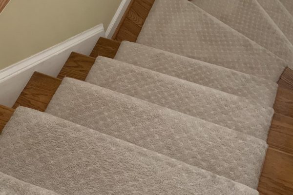 Carpet cleaning stairs