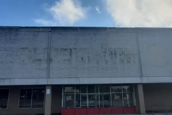 Store Wall | Before Pressure Washing Randallstown MD